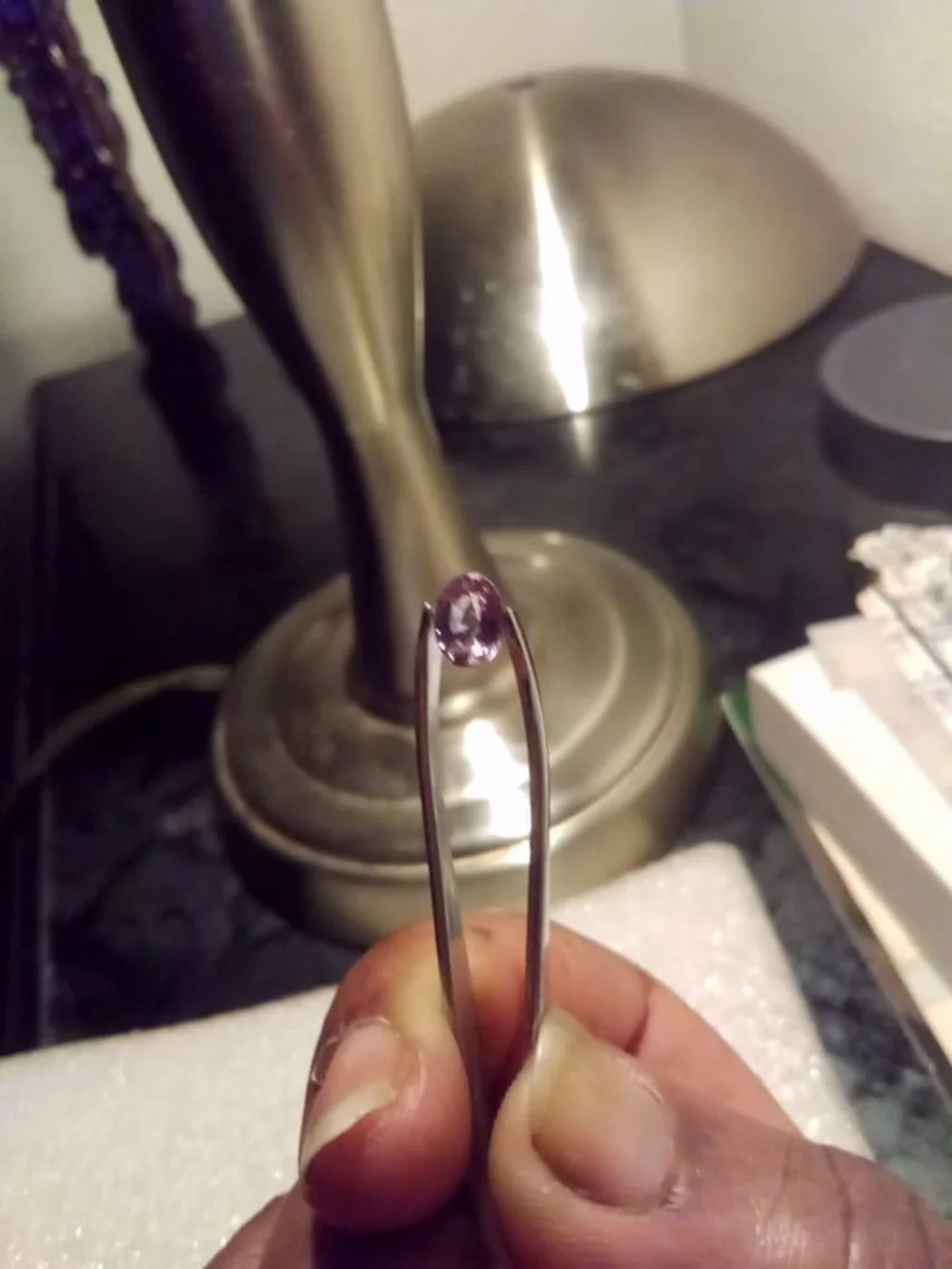 Natural 1.0ct Oval Pink Sapphire